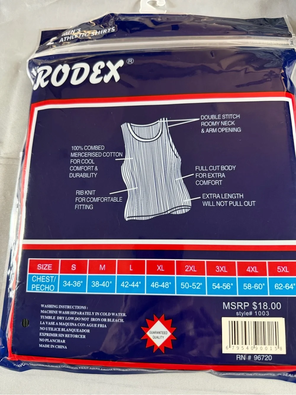 Men’s Athletic Tank - Black (2XL)